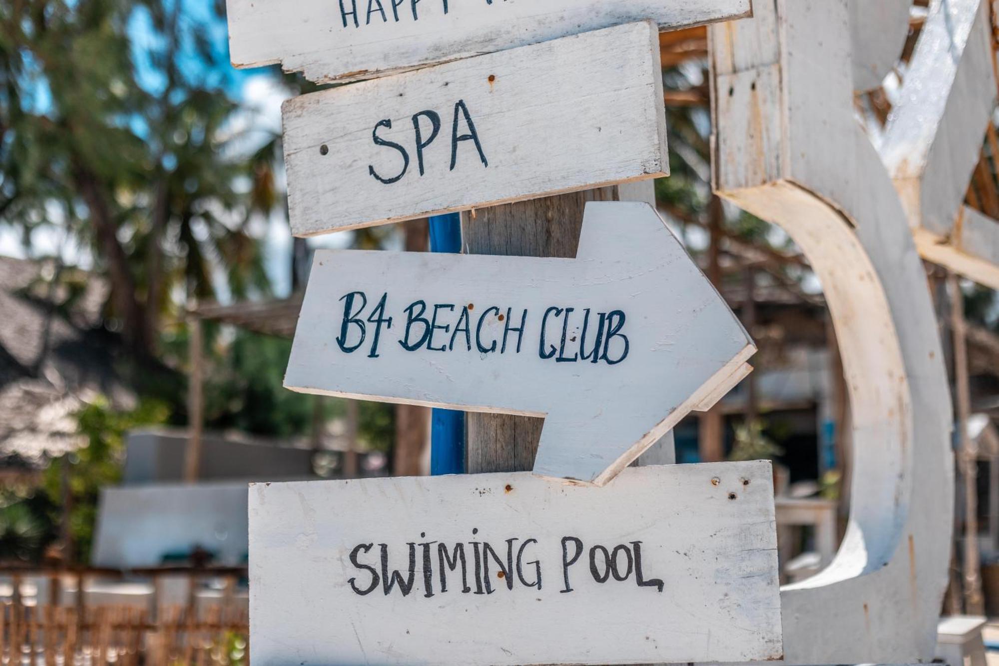 B4 Beach Club Paje Exterior foto